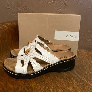 Clark’s Women’s Lexi Myrtle Sandal Slides, Size 8